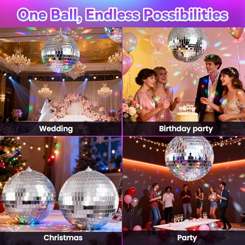 Youdepot Disco Ball 4" Inch