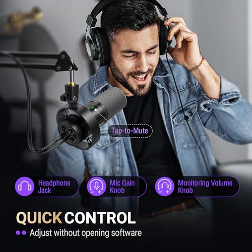 FIFINE K688 Podcast Microphone Kit