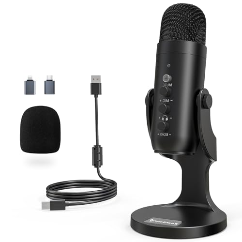 zealsound USB Microphone, Condenser Computer