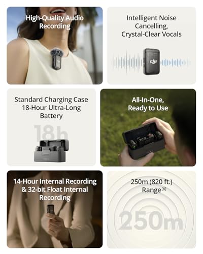 DJI MIC 2, All-in-One Wireless