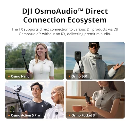 DJI MIC 2, All-in-One Wireless