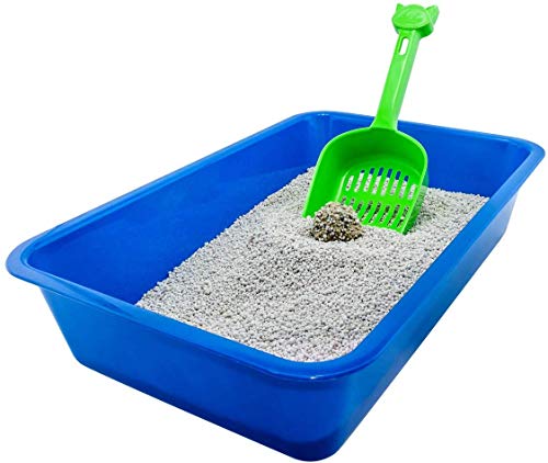 PetCrux® Exclusive Cat Litter Tray Multicolor Litter Tray - Image 5