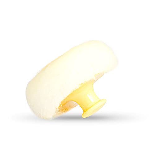 Pigeon Powder Case with Soft Feather Feel Acrylic Puff,Yellow - Image 4