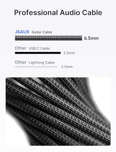 JSAUX 1/4 Inch Guitar Cable