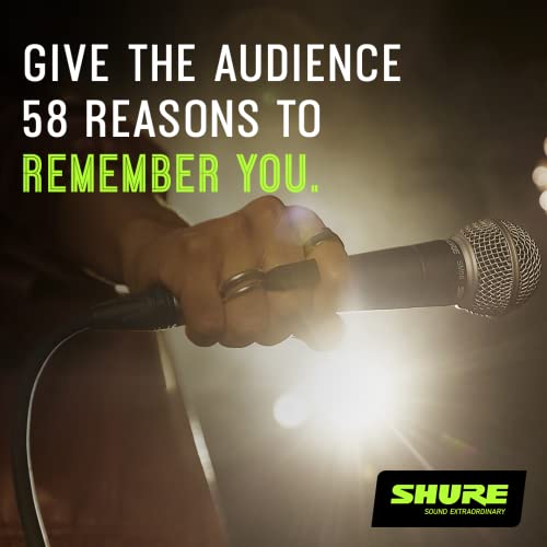 Shure SM58-LC Cardioid Vocal Microphone without Cable - Image 4