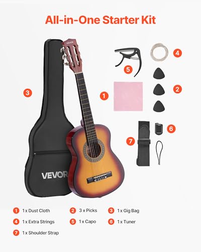 VEVOR Acoustic Guitar for Kids