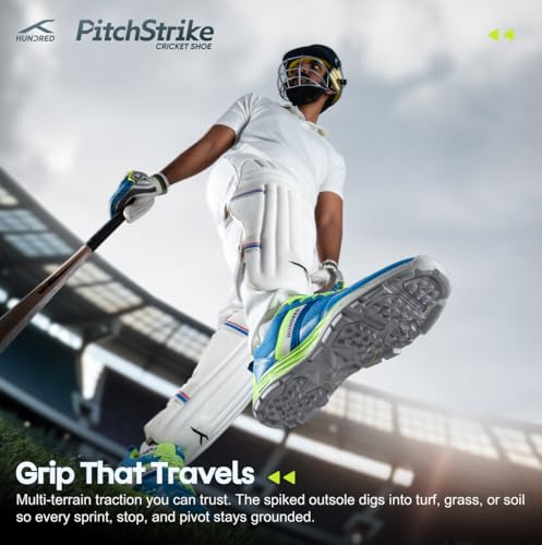 Hundred PitchStrike Cricket Shoes