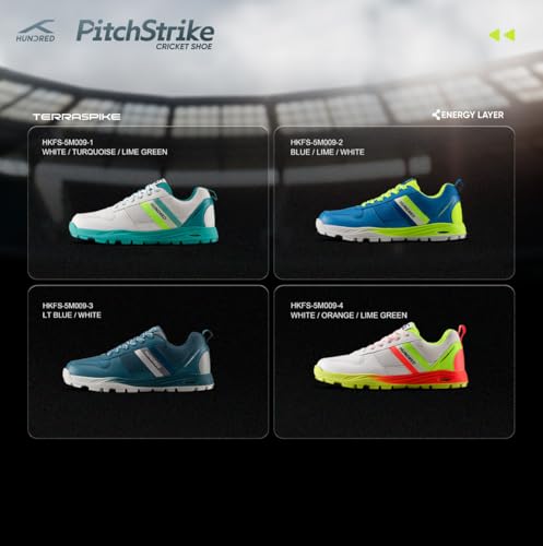 Hundred PitchStrike Cricket Shoes