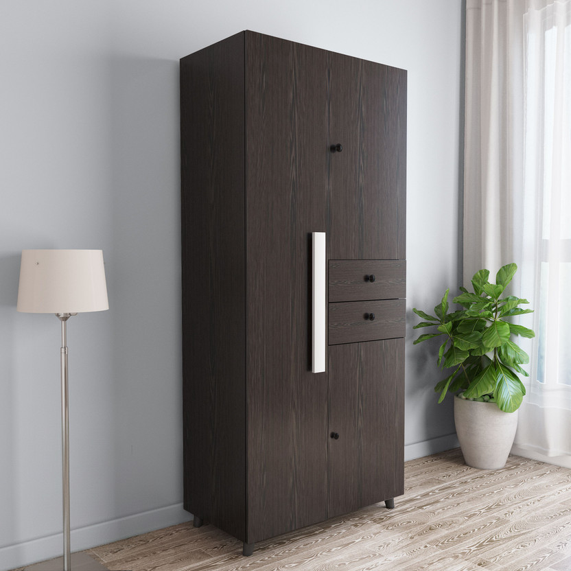 CARLTON LONDON Willy Engineered Wood 3 Door Wardrobe (Finish Colo...more