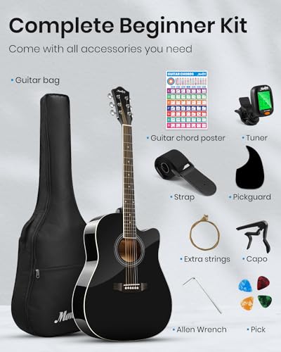 Moukey 41" Acoustic Guitar