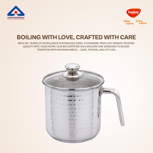 Praylady Stainless Steel Milk Boiler