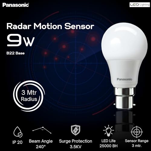 Panasonic 9W Motion Sensor Bulb