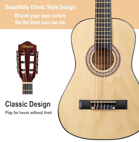 30" Wood Acoustic Guitar