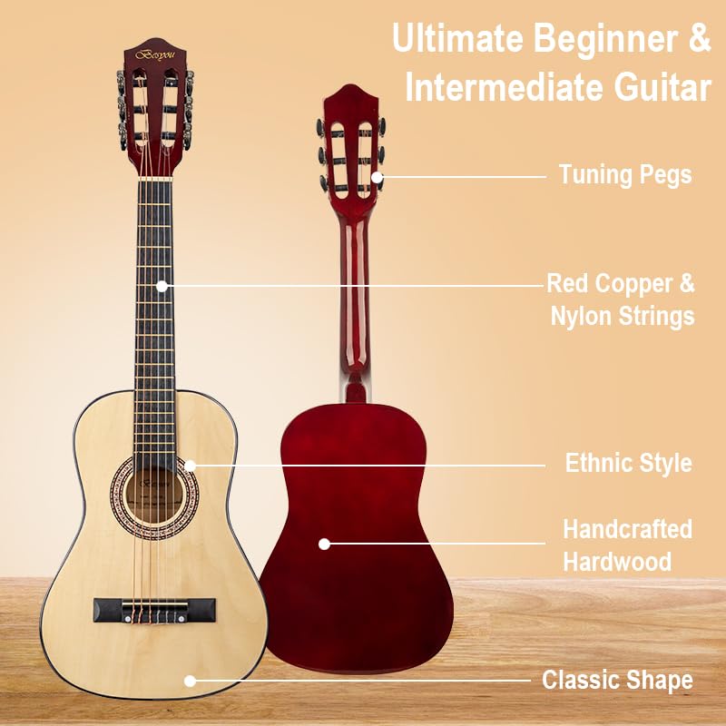 30" Wood Acoustic Guitar