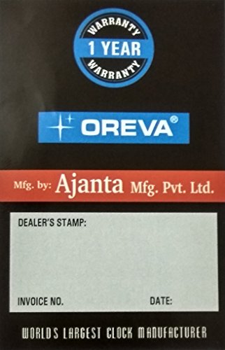 OREVA Round Plastic Analog Abstract