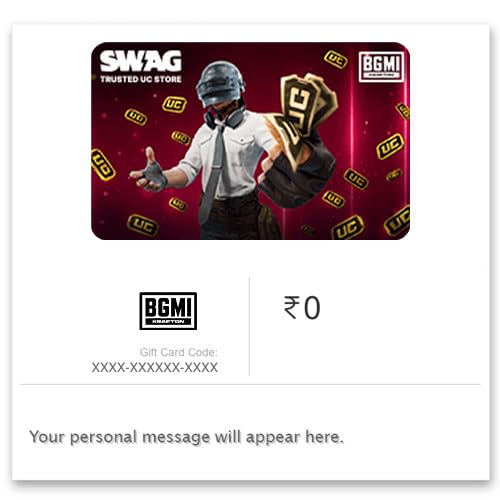 BGMI UC Official Voucher |Flat 10% discount | E-Gift Card | Instant Delivery