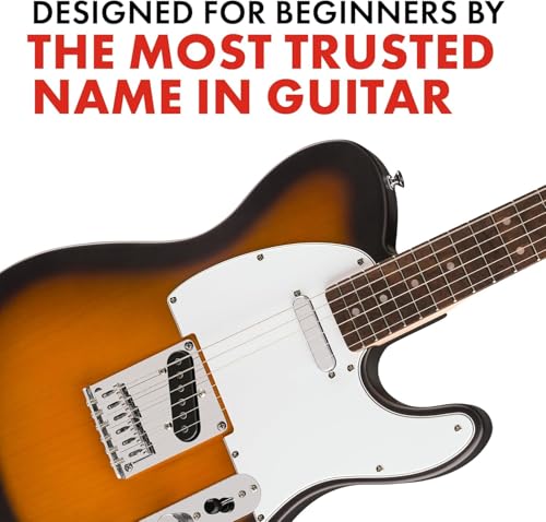 Fender Squier Debut Series Tele Lrl Wpg 2-Color Sunburst 379670503 - Image 4