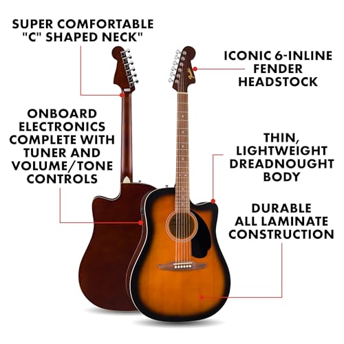 Fender Acoustic-Electric Guitar CA Debut