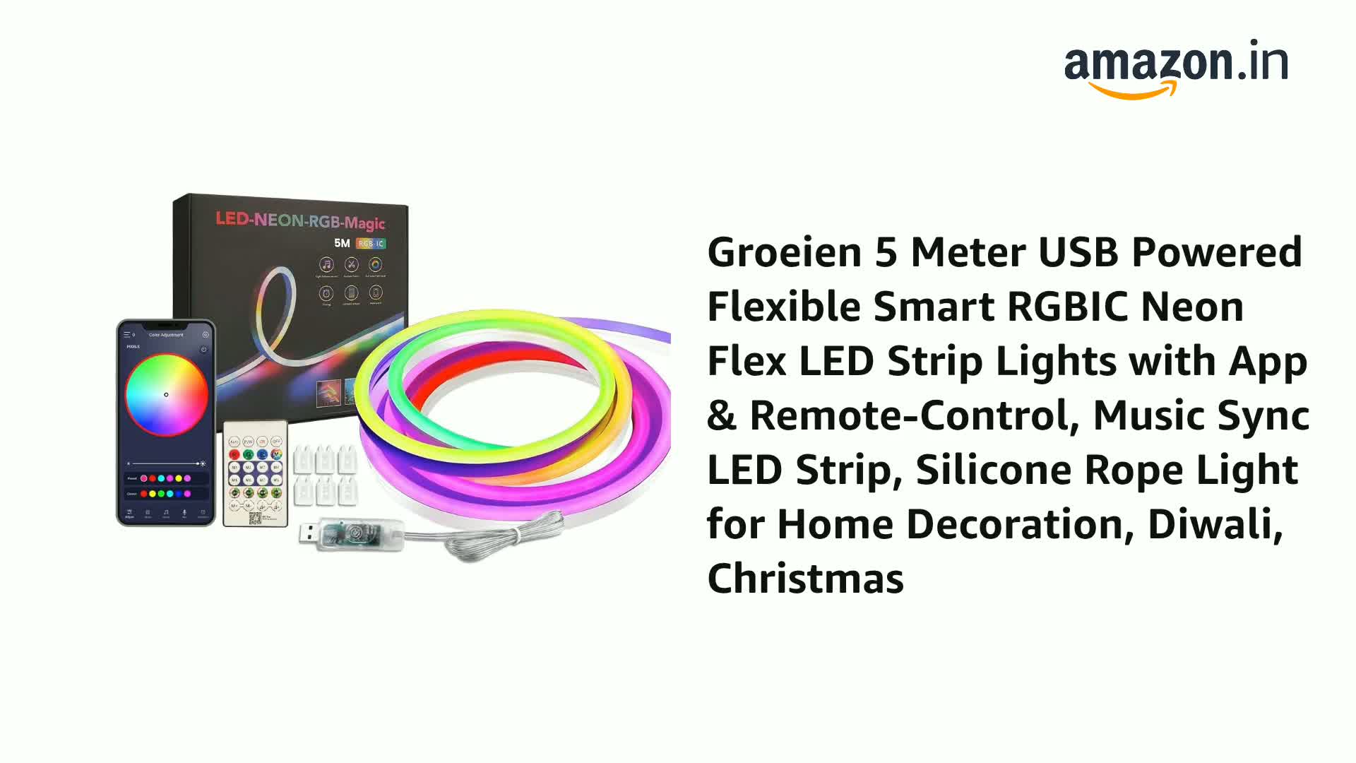 Groeien 5 Meter USB Powered
