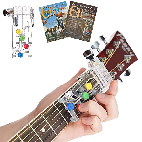 CHORDBUDDY GUITAR LEARNING SYSTEM includes: