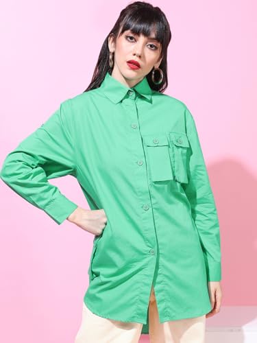 Tokyo Talkies Women's Oversized Shirts