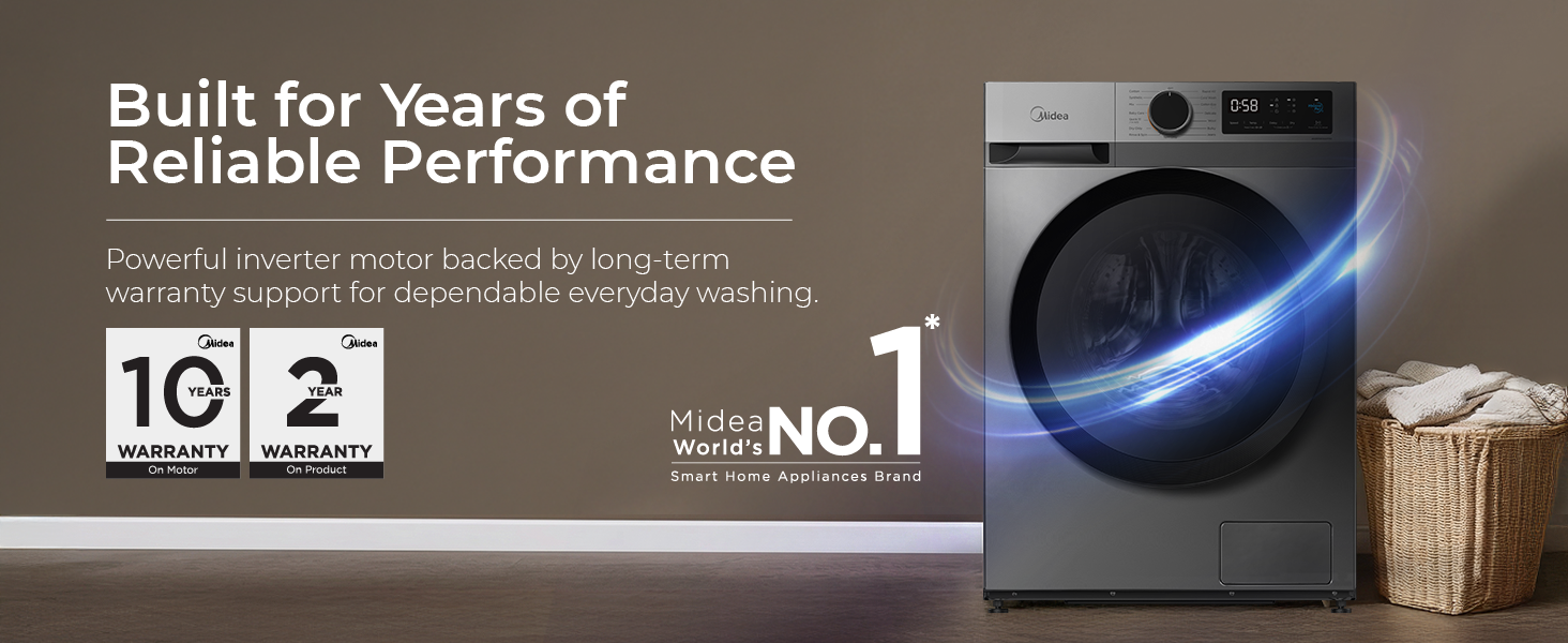 Midea 8 Kg 5 Star