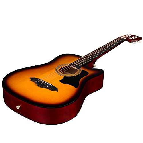 JOYMUSIC 6 String, Right, Sunburst (JG-38C) - Image 3