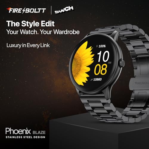 Fire‑Boltt Phoenix Pro Round Smart