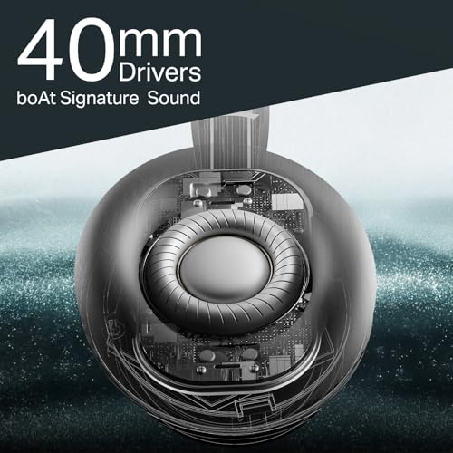 boAt Rockerz Trendz, 40mm Drivers