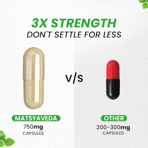 Matsyaveda Ashwagandha Capsules | Supports