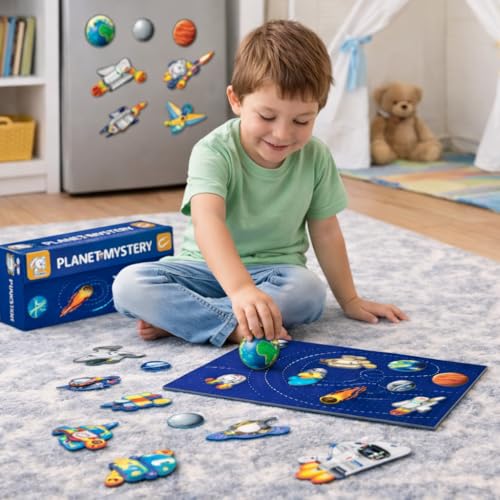 Storio Magnetic Solar System Puzzle
