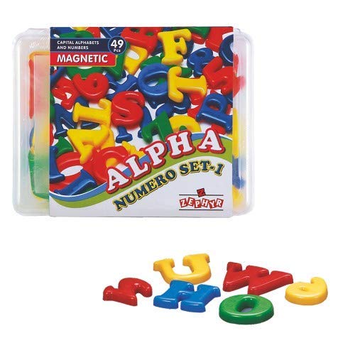Negi Alpha Numero Set 1 Made of Plastic,Multicolor - Image 3
