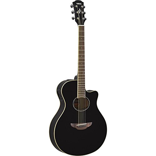 YAMAHA APX600 BL Thin Body Mahogany Wood Acoustic-Electric Guitar, Black