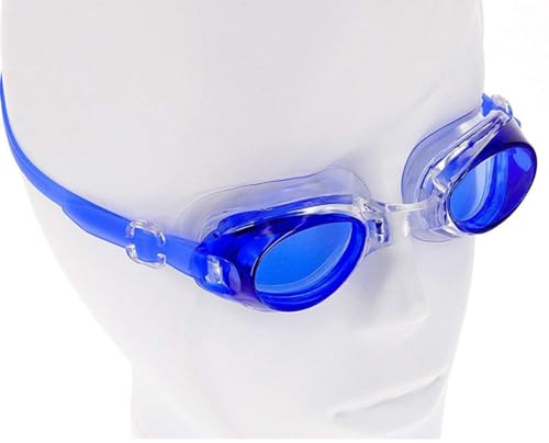 Swimming Set Combo with Goggles, Cap, Nose & Ear Plugs (Blue Red) - Image 2