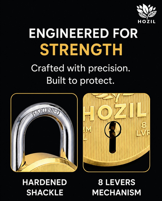 HOZIL 65MM Lock | Hardened