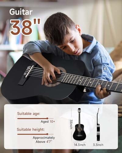 Moukey 38" Acoustic Guitar