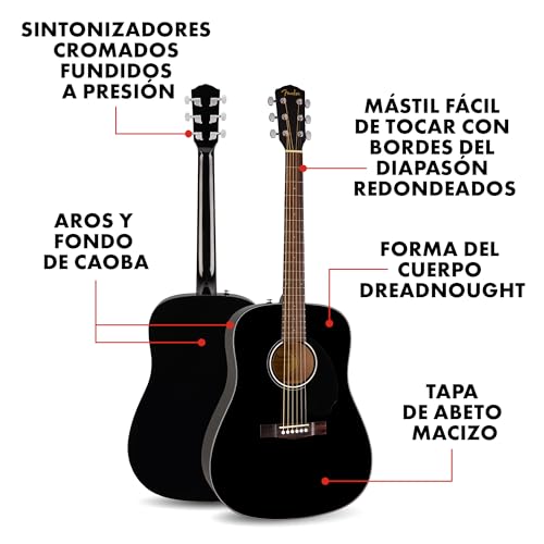 Fender Acoustic Guitar Dreadnought Solid