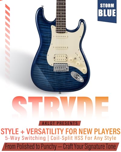 AKLOT Electric Guitar 39” Beginner Electric Guitar Kit with Amp - Image 5