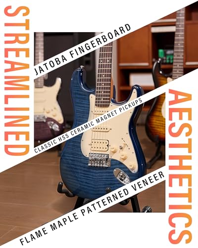 AKLOT Electric Guitar 39” Beginner Electric Guitar Kit with Amp - Image 6