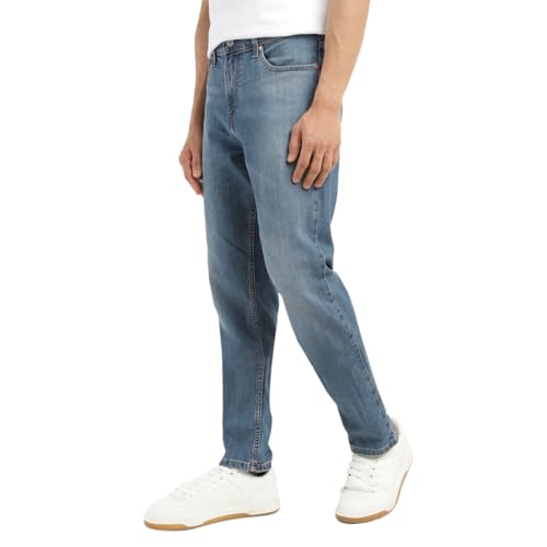 Levi's Men's 511 Slim Fit Mid Rise Blue Jeans - Image 3