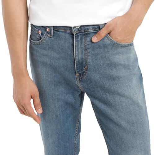 Levi's Men's 511 Slim Fit Mid Rise Blue Jeans - Image 4