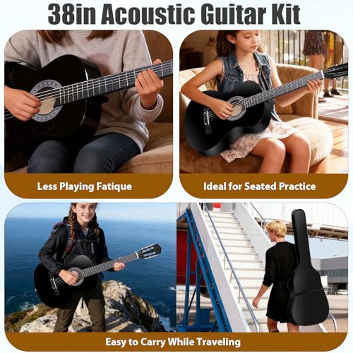 JupiterForce 38 Inch Acoustic Guitars
