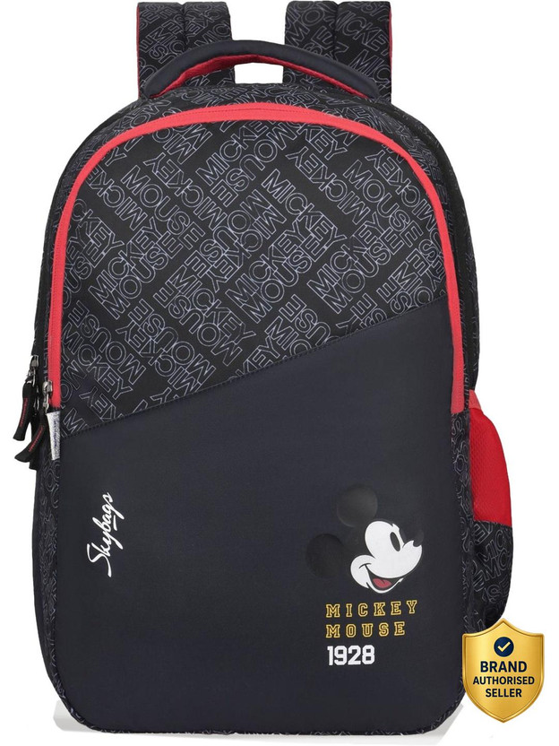 SKYBAGS Medium 30 L Backpack DISNEY MICKEY SCHOOL 01 (Black)