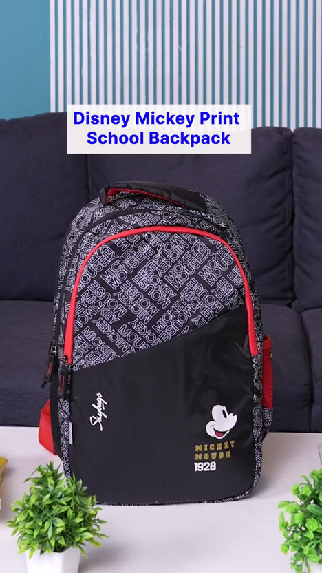SKYBAGS Medium 30 L Backpack DISNEY MICKEY SCHOOL 01 (Black) - Image 3