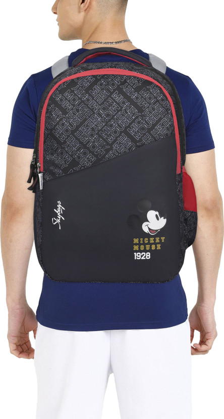SKYBAGS Medium 30 L Backpack DISNEY MICKEY SCHOOL 01 (Black) - Image 4