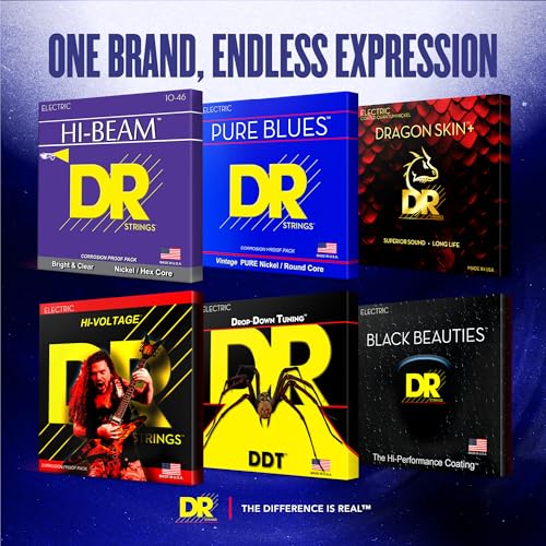 DR Strings Pure Blues Pure