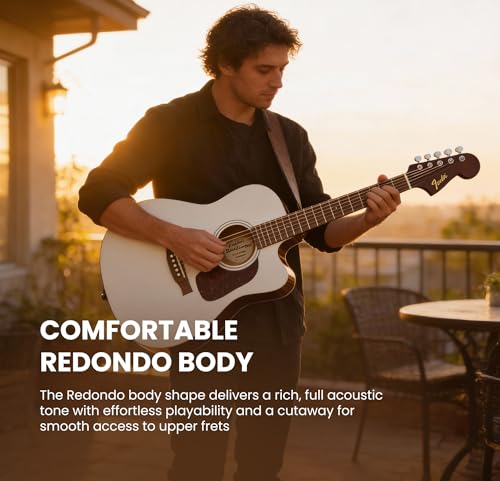 Fender California Redondo White Bundle