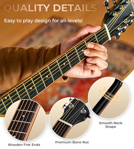 Vangoa Electric Acoustic Guitar Kit
