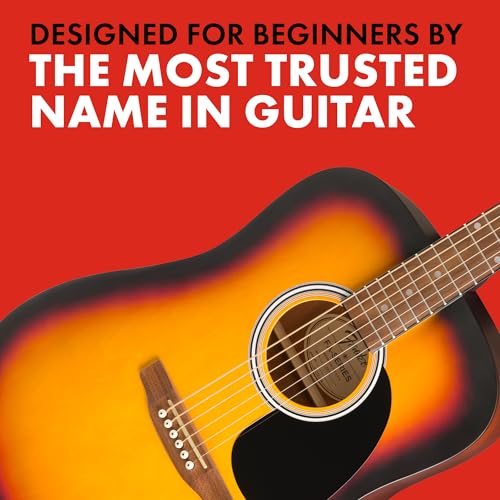 Fender 0971910032 FA-25 Dreadnought Acoustic Guitar, WN SB - Image 4