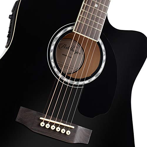 Ashthorpe Full-Size Cutaway Thinline Acoustic-Electric